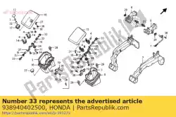 Tutaj możesz zamówić podk? Adka ? Rubowa 4x25 od Honda , z numerem części 938940402500: