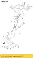 5135311D50, Suzuki, porca suzuki  dr z gsx rm 85 125 750 1998 1999 2000 2001 2002 2003 2004 2005 2006 2007 2008 2009 2010 2012 2014 2015 2016 2017 2018 2019, Novo