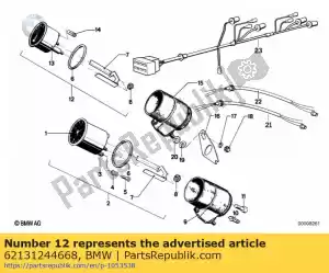 bmw 62131244668 voltage meter - Rechterkant