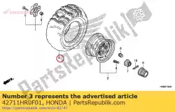 Qui puoi ordinare pneumatico (cst) (25x10-12) da Honda , con numero parte 42711HR0F01: