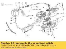 Qui puoi ordinare vite da Piaggio Group , con numero parte GU98054214: