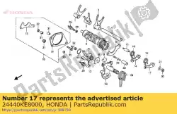 Here you can order the no description available at the moment from Honda, with part number 24440KE8000: