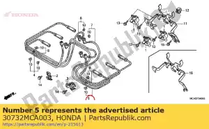 honda 30732MCA003 kap comp., hoogspanning (2) - Onderkant