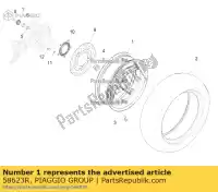 58623R, Piaggio Group, cerchione posteriore 14 