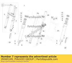 Here you can order the rh sleeve from Piaggio Group, with part number 2R000109: