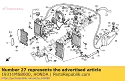 Ici, vous pouvez commander le boîtier, thermostat auprès de Honda , avec le numéro de pièce 19311MS8000: