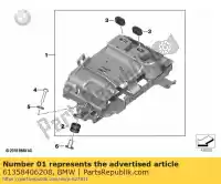 61358406208, BMW, bracket, control unit bmw  1000 2019 2020 2021, New