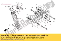 Qui puoi ordinare colletto, attacco cuscino da Honda , con numero parte 52473MY1000: