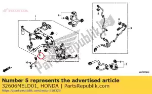 Honda 32606MELD01 capuchon, factice (6p) (naturel) - La partie au fond
