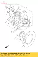 5SL258020000, Yamaha, ensemble piston, étrier yamaha  ajs fz mt xj xsr yzf r  600 660 690 700 800 850 890 900 1000 2003 2004 2005 2006 2007 2008 2009 2010 2011 2012 2013 2014 2015 2016 2017 2018 2019 2020 2021, Nouveau