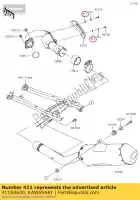 411S0600, Kawasaki, arruela js550-a5 kawasaki  klx kx vn vulcan z zx 250 450 750 1000 1200 1700 2004 2005 2006 2007 2008 2009 2010 2011 2012 2013 2014 2015 2016 2017 2018 2019 2020 2021, Novo