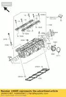 160651387, Kawasaki, porte-carburateur zr1000-a1 kawasaki z 1000 2003 2004 2005 2006, Nouveau