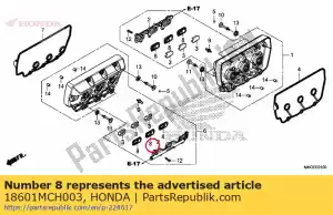 honda 18601MCH003 soupape comp., roseau - La partie au fond