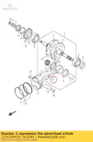 1216105H10, Suzuki, connrod suzuki an 400 2007 2008 2009 2010 2011 2012 2014 2015 2016, Novo