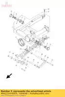 4NK2214H0000, Yamaha, arbre, pivot 2 yamaha xvz xvztf 1300 1988 1989 1990 1991 1996 1997 1998 1999 2000 2001, Nouveau