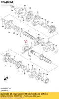 0926225080, Suzuki, ball bearing 25 suzuki  c vl vs vx vz 600 750 800 1400 1500 1985 1986 1987 1988 1989 1990 1991 1992 1993 1994 1995 1996 1997 1998 1999 2000 2001 2002 2003 2004 2005 2006 2007 2008 2009 2010 2011 2012 2014 2015 2016 2017 2018 2019, New