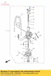 Qui puoi ordinare ago (nblg) da Yamaha , con numero parte 5PA14916LG00: