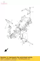 5ADF112K0000, Yamaha, support yamaha yn 50 2005 2006, Nouveau