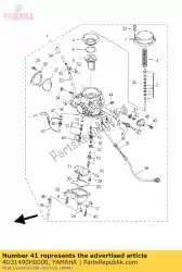 Ici, vous pouvez commander le jeu de diaphragme 5 auprès de Yamaha , avec le numéro de pièce 4D31490H0000: