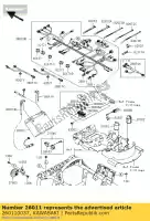 260110037, Kawasaki, wire-lead kawasaki z  j zx6rr ninja n a zzr b zx10r d zx6r p gtr zx12r s c zx1400 police zr7s zr750 h zx 10rr 12r 10r 6r 6rr z1000 z750s zzr1400 abs 1400gtr kvf750 4x4 750 600 1000 1400 1200 , Nuovo