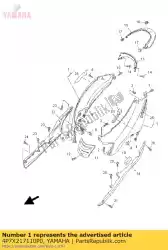 Qui puoi ordinare coperchio, lato 1 da Yamaha , con numero parte 4P7X217110P0: