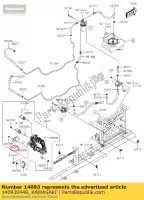 140930448, Kawasaki, 01 couverture, étui du gouverneur kawasaki kaf1000 mule prodx eps diesel prodxt 1000 , Nouveau