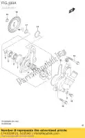 1741029F21, Suzuki, boîtier, pompe à eau suzuki  dr z lt z 400 2003 2004 2005 2006 2007 2008 2009 2017 2018 2019, Nouveau