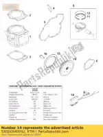 SXS00540042, KTM, moyeu d'embrayage intérieur avec roulement à huile ktm exc mxc sx sxs 250 400 520 540 2001, Nouveau