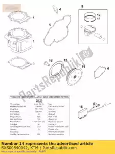 ktm SXS00540042 wewn?trzna piasta sprz?g?a z ?o?yskiem olejowym - Dół