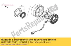 Qui puoi ordinare nessuna descrizione disponibile al momento da Honda , con numero parte 28125HN2003: