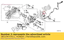Aqui você pode pedir o nenhuma descrição disponível no momento em Honda , com o número da peça 38510KYJ911: