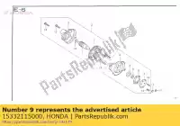 15332115000, Honda, rotor exterior honda xr  r cb j xr80r 50 80 , Nuevo