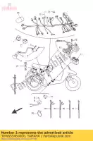 3RW855460000, Yamaha, bande yamaha cw 50 2005 2006 2007 2008 2009 2010 2011 2013 2014 2015 2016, Nouveau