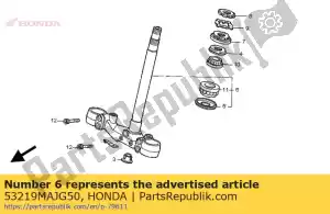 honda 53219MAJG50 stem sub assy., steering - Bottom side