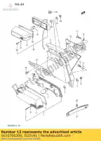 0110706206, Suzuki, Bullone, m6x1x20 suzuki rg gamma c vs intruder glf gsx  s es gs l e rf ru ef gsxr r uc x glp eu su glep glef gl katana 1 bu gs450s gsx1100 1150eesef gsx400es gsx750esefe r750 vs750gl gs450es gsx1100esef gsx1150ef gsx400s gsx750es r1100 r750x r750r gv1400gdgcgt rg125cuc rg, Nuovo