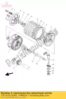 37F163510000, Yamaha, p?yta, docisk 1 yamaha dt fzr tdr tz tzr yfs 125 200 400 1988 1989 1990 1991 1992 1993 1994 1995 1996 1997 1998 1999 2000 2001 2002 2003 2004 2005 2006 2007, Nowy