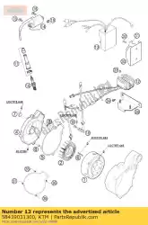 Here you can order the digitalb. Cdi cb7477 80roz 20 from KTM, with part number 58439031300: