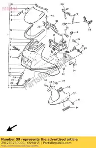 yamaha 29L283760000 trimmen - Onderkant