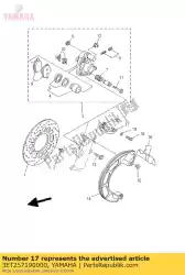 Aquí puede pedir banda de Yamaha , con el número de pieza 3ET257190000: