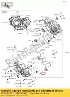 920461221, Kawasaki, Aguja de rodamiento kx125-k1 kawasaki  klx kx 125 250 450 800 1994 1995 1996 1997 1998 1999 2000 2001 2002 2003 2004 2005 2006 2007 2008 2009 2010 2011 2012 2013 2014 2015 2016 2017 2018 2019 2020 2021, Nuevo