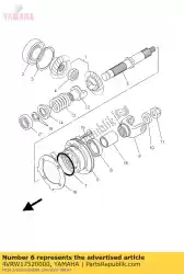 Ici, vous pouvez commander le logement comp. Auprès de Yamaha , avec le numéro de pièce 4VRW17520000: