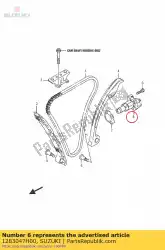 Qui puoi ordinare regolatore assy, ?? T da Suzuki , con numero parte 1283047H00: