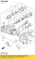 Qui puoi ordinare paraolio da Suzuki , con numero parte 2740638FD0: