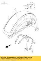 6815041F00GC1, Suzuki, tape set, voorkant suzuki vl volusia 800, Nieuw