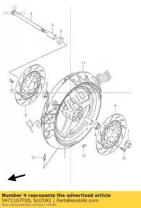 suzuki 5471107F00 o? przednia - Dół