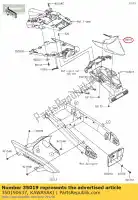 350190637, Kawasaki, 01 klapa kawasaki  900 2018 2019 2020 2021, Nowy