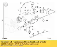 61668351770, BMW, klem bmw  1000 1100 1986 1987 1988 1989 1990 1991 1992 1993 1994 1995 1996 1997, Nieuw