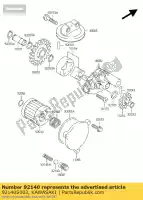 92140S003, Kawasaki, Ball,oil check valve ksf400-a1 kawasaki kfx 400 2004 2005 2006, New