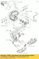 110574020, Kawasaki, 01 staffa, lampada frontale kawasaki  230 2020 2021, Nuovo