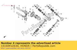 Tutaj możesz zamówić brak opisu w tej chwili od Honda , z numerem części 14100KVZ630: